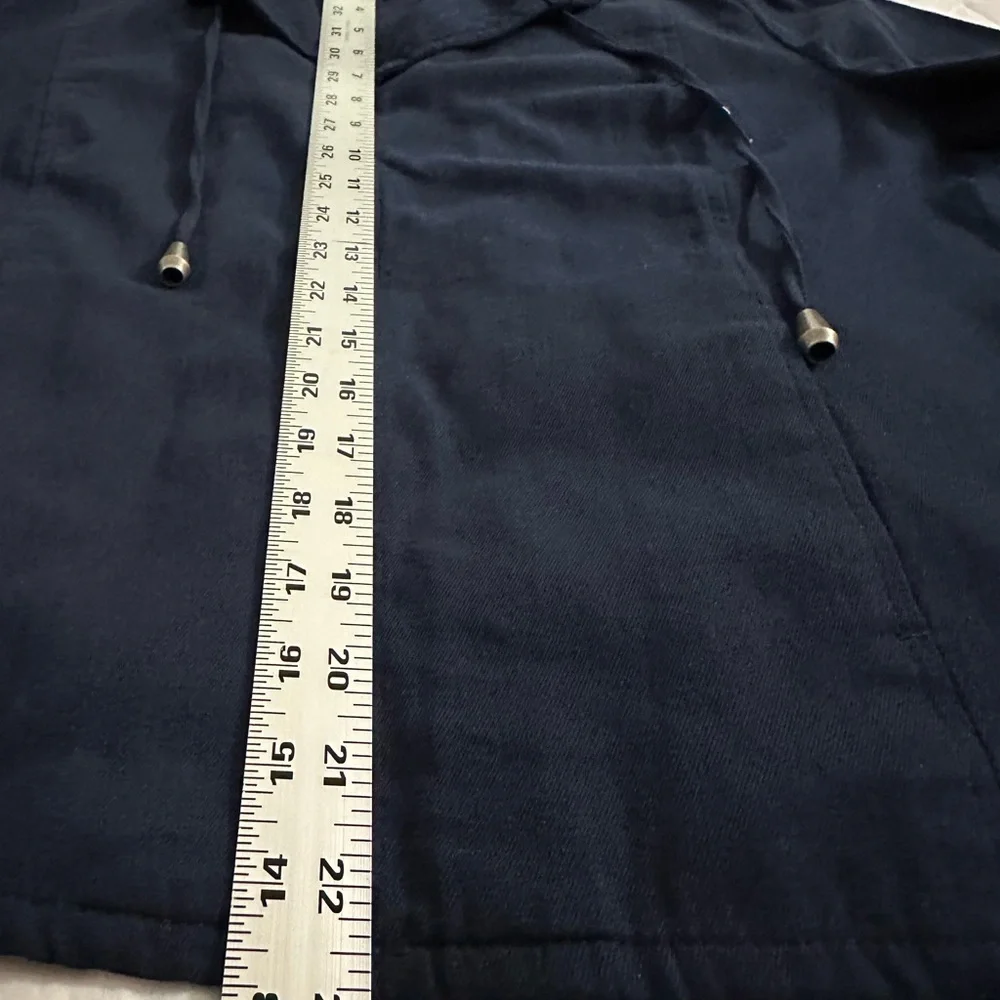 Live a Little Navy Utility Jacket - Picture 9 of 11